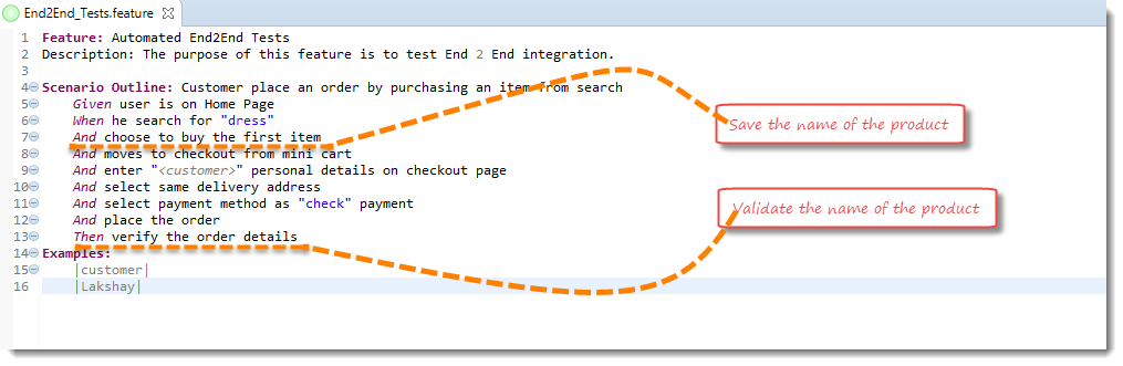 Share data between steps in Cucumber using Scenario Context