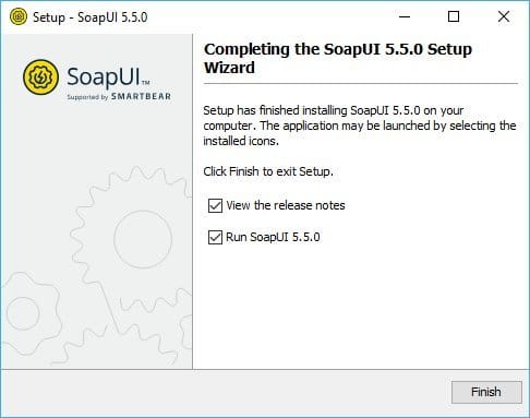 Final Screen: SoapUI Installation