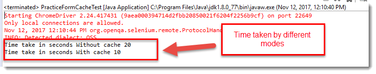 @CacheLookup in PageObjectModel